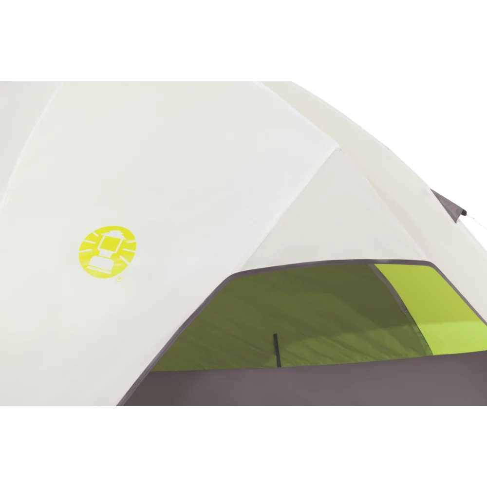 Coleman 6-Person Steel Creek™ Fast Pitch™ Dome Camping Tent With Screen Room, Green - Image 4