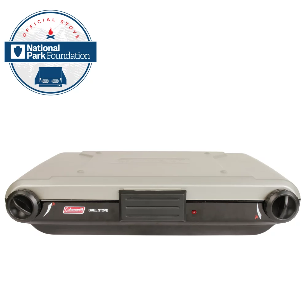 Coleman Deluxe Tabletop Propane 2-in-1 Grill/Stove, 2-Burner - Image 7