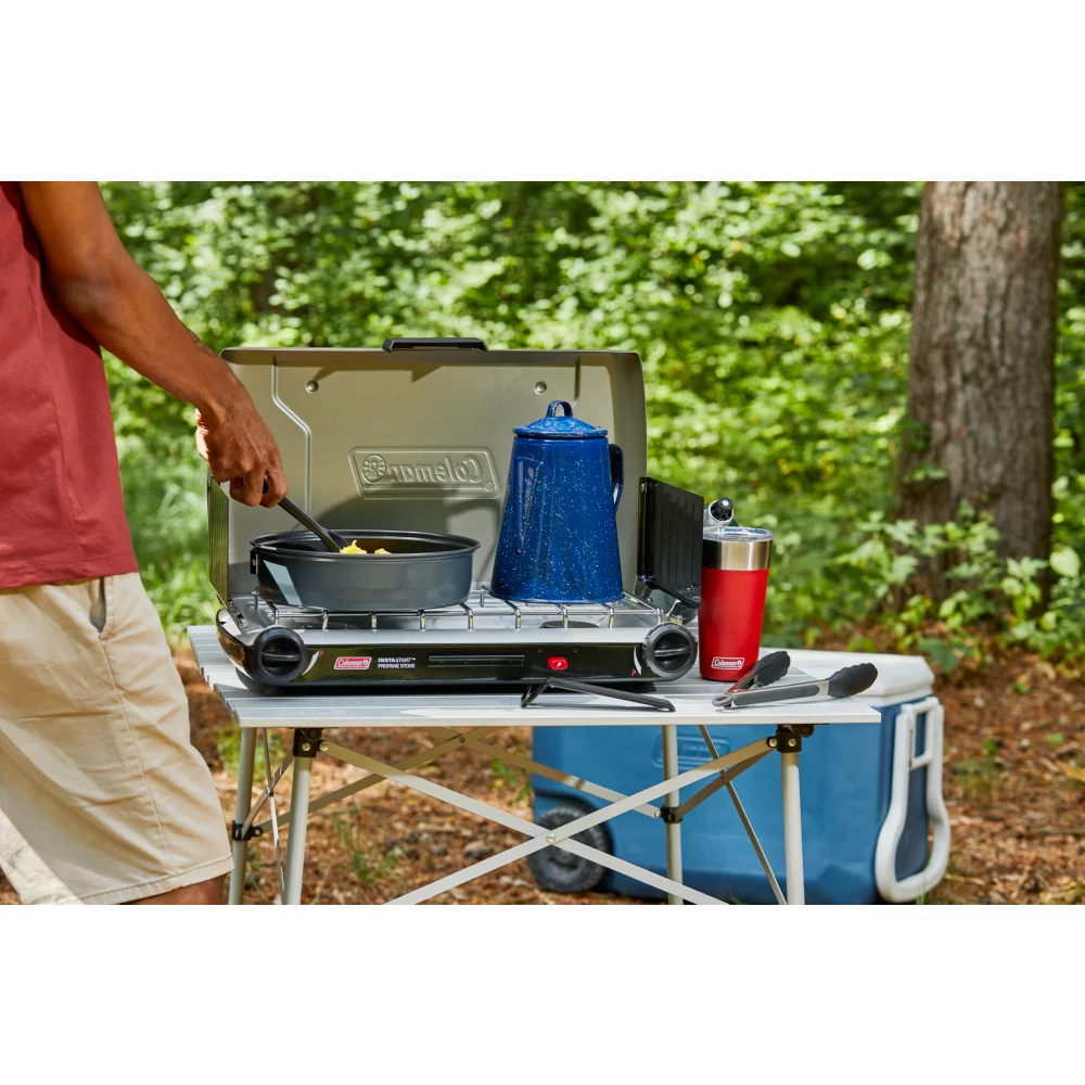 Coleman Triton™ 2-Burner Propane Camping Stove - Image 4