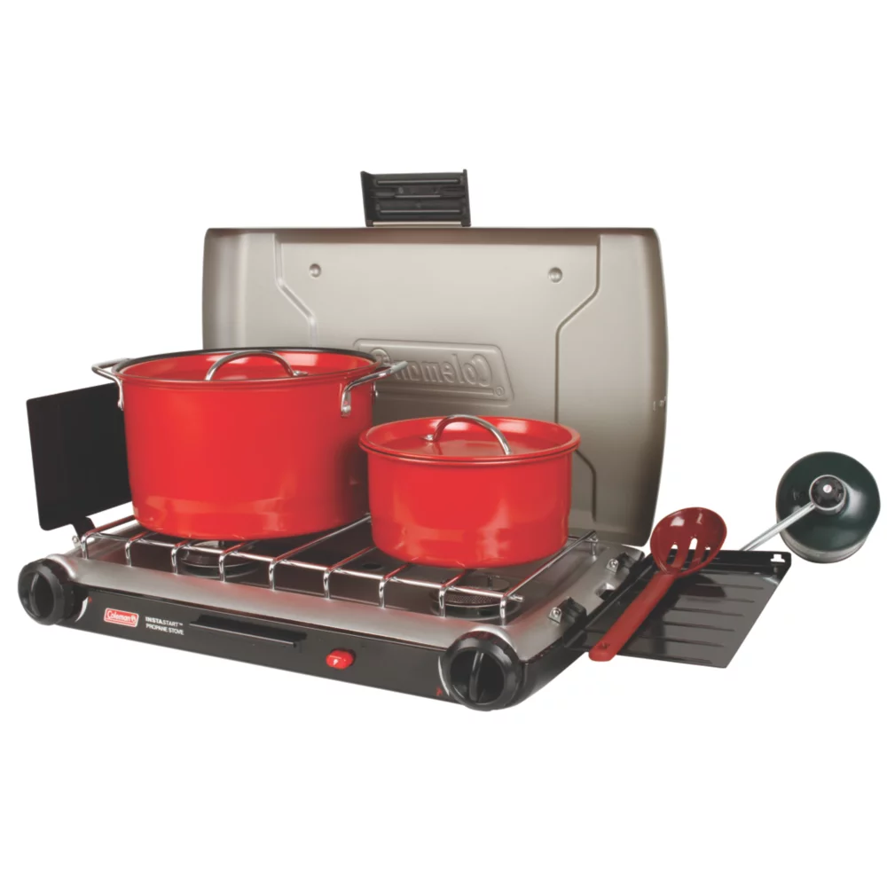 Coleman Triton™ 2-Burner Propane Camping Stove - Image 2