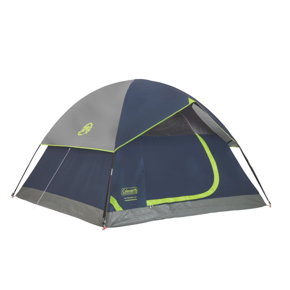 Coleman SundomeĀ® 3-Person Camping Tent