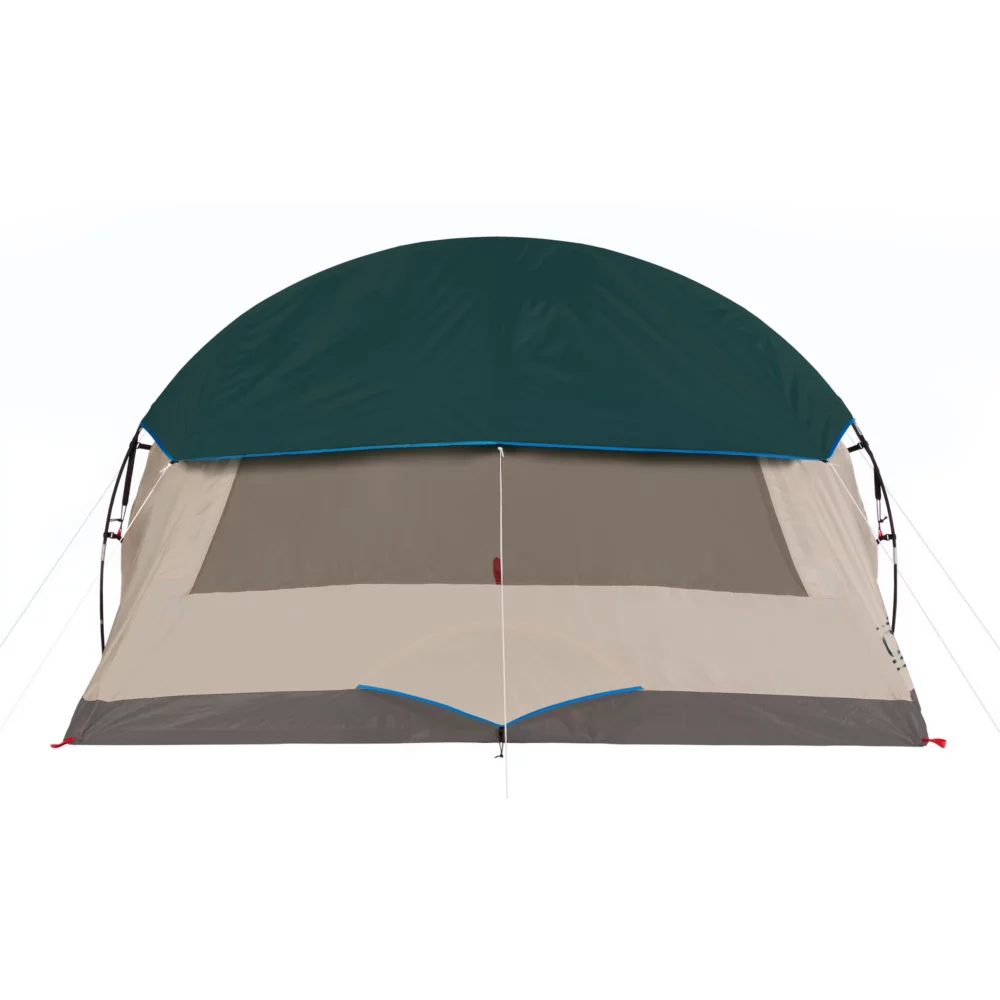 Coleman 4-Person Cabin Tent With Enclosed Weatherproof Screened Porch, Evergreen - Image 7