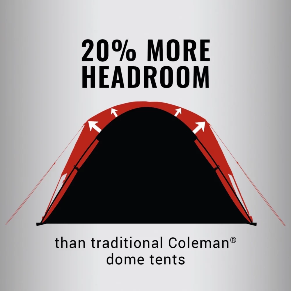 Coleman 4-Person Skydomeâ„¢ Camping Tent - Image 3