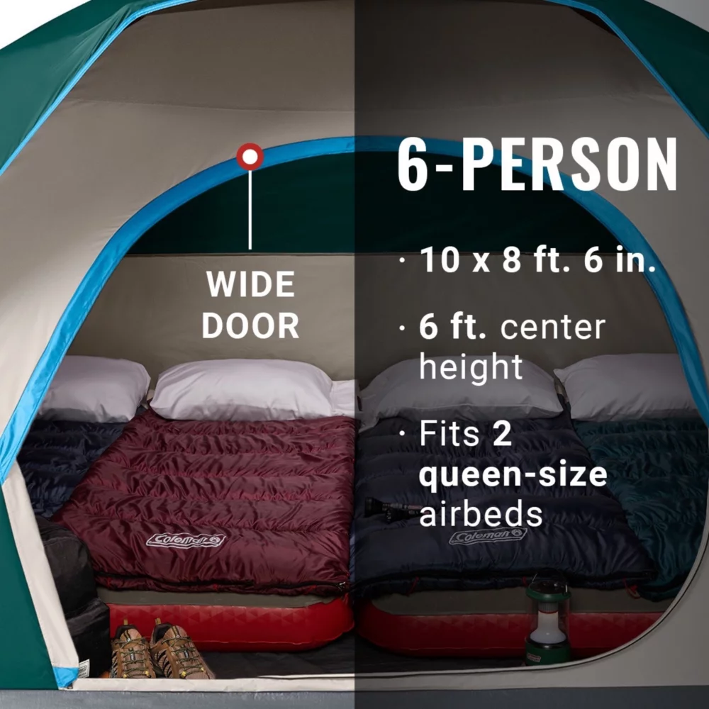 Coleman 6-Person Skydome™ Camping Tent - Image 5