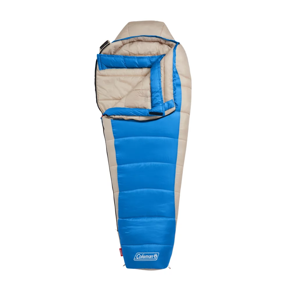 Coleman Silverton™ 0 Big And Tall Mummy Sleeping Bag, Blue - Image 2