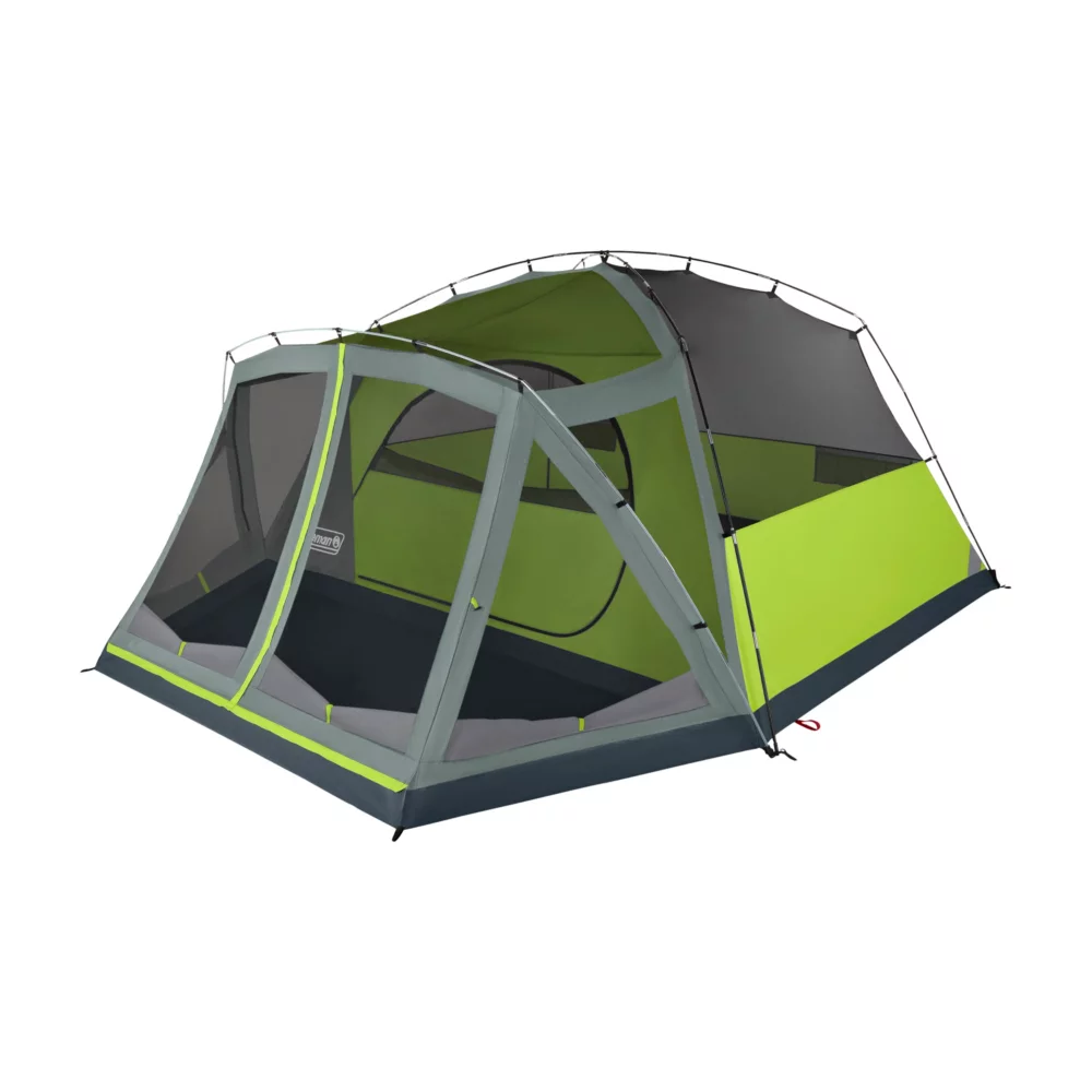 Coleman Skydomeâ„¢ 8-Person Camping Tent With Screen Room, Rock Grey - Image 7
