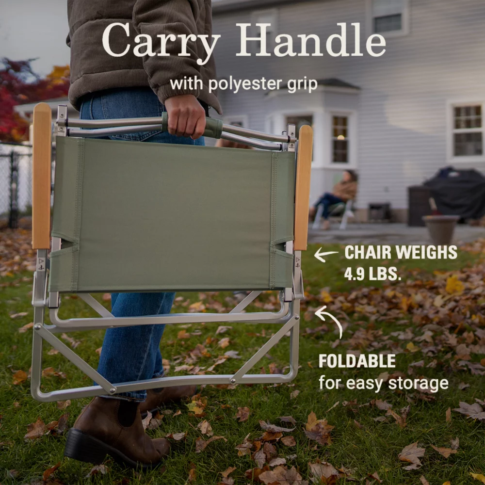 Coleman Living Collection Flat-Fold Chair - Image 3