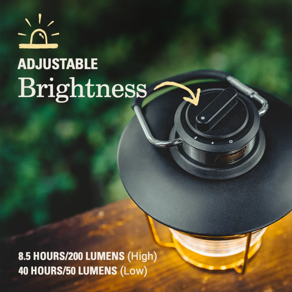 Coleman 1900 Collection™ 200 Lumen LED Lantern - Image 3