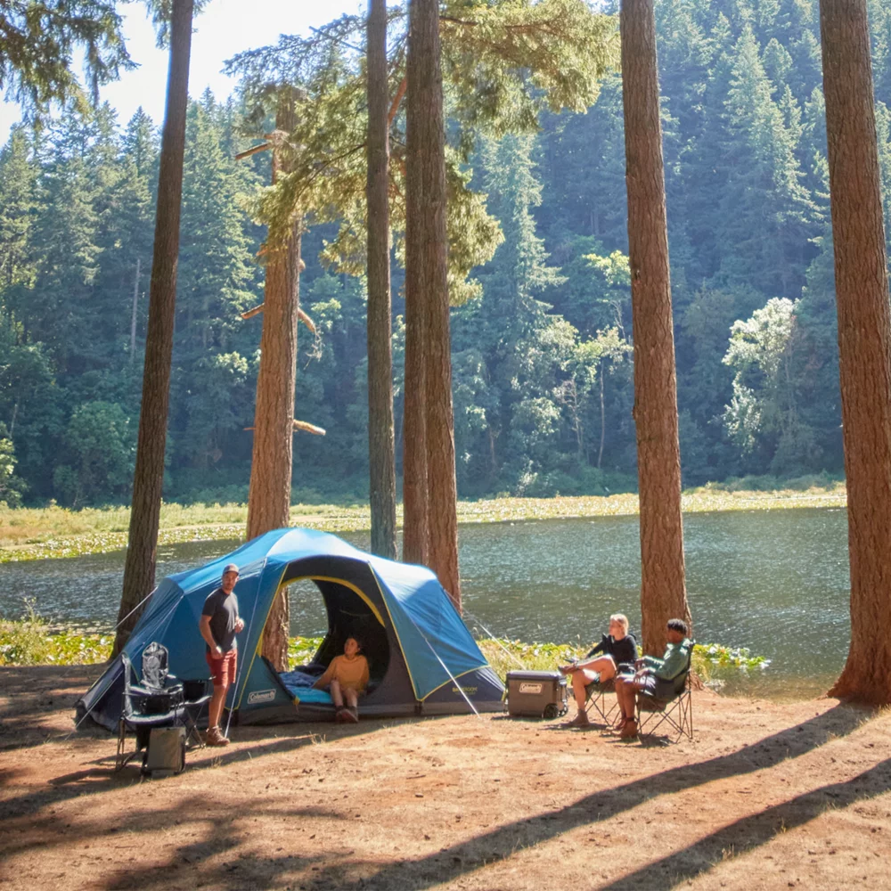 Coleman Skydome™ XL 10-Person Camping Tent With Dark Room™ Technology - Image 7