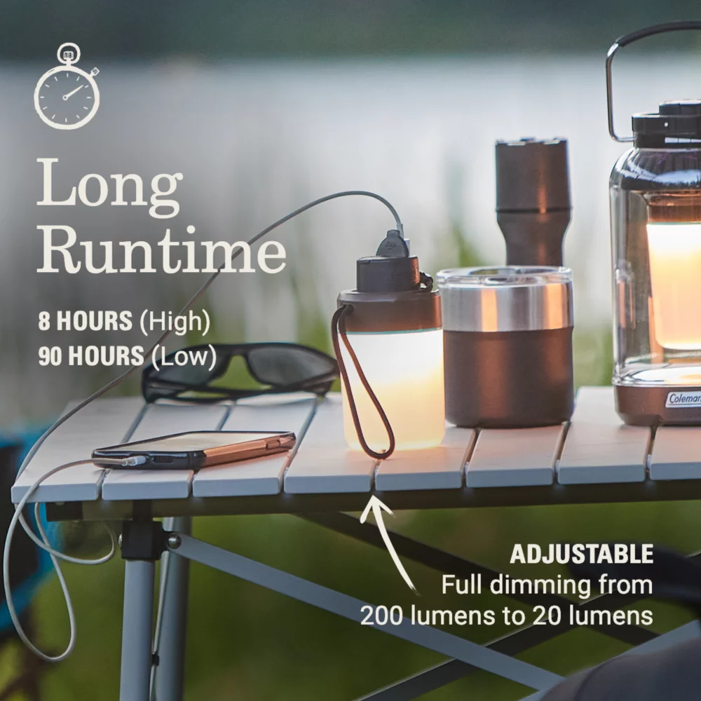 Coleman OneSource Rechargeable 200 Lumens Lantern - Image 3