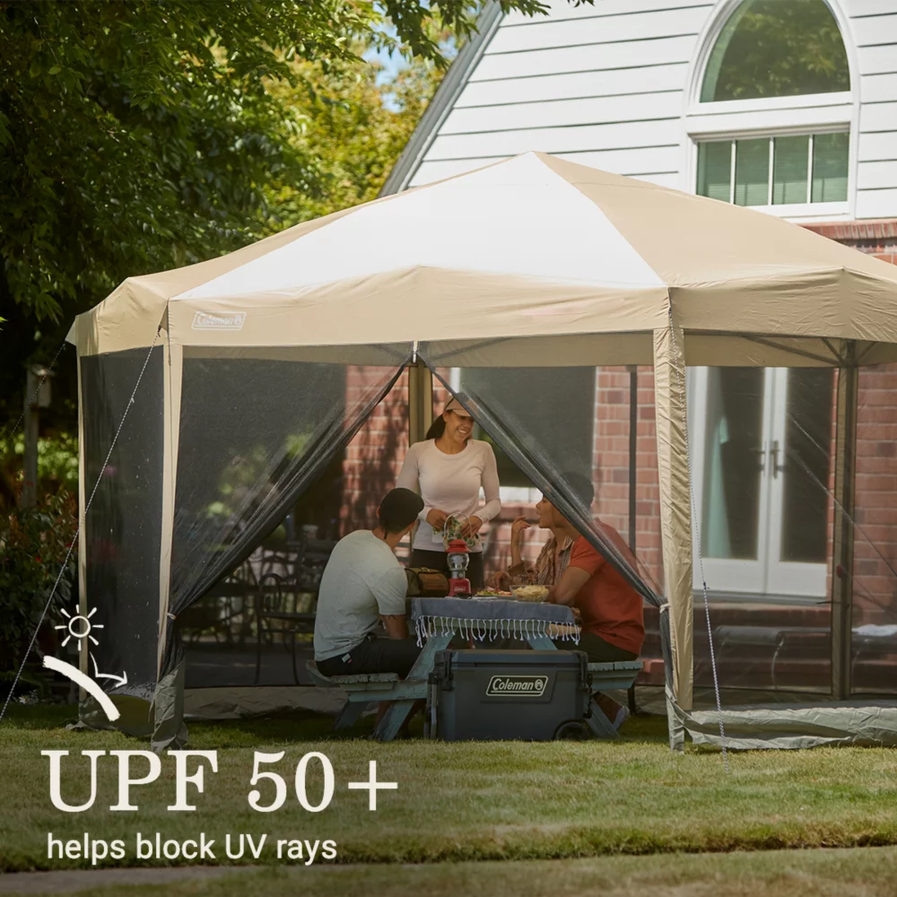 Coleman Back Home⢠15 X 13 Screen Canopy Tent - Image 5