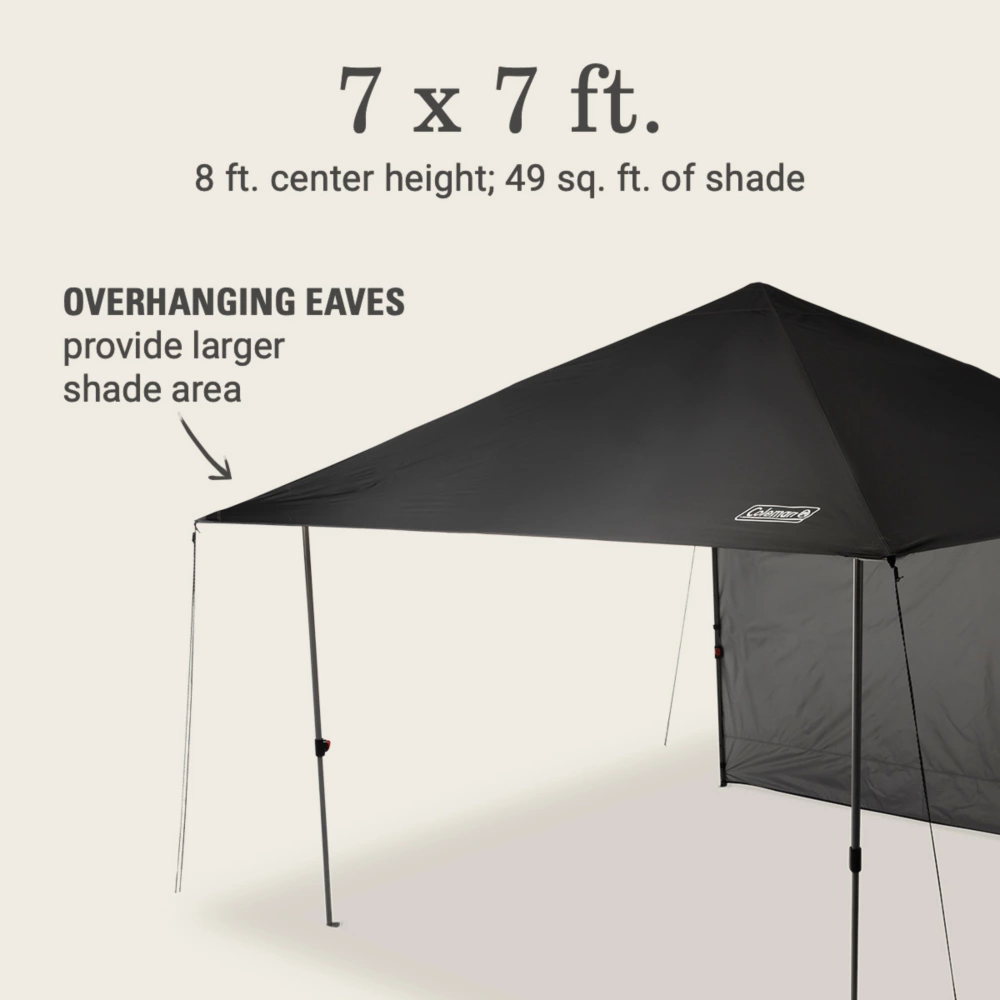 Coleman OASIS™ Lite 7 X 7 Canopy With Sun Wall - Image 5
