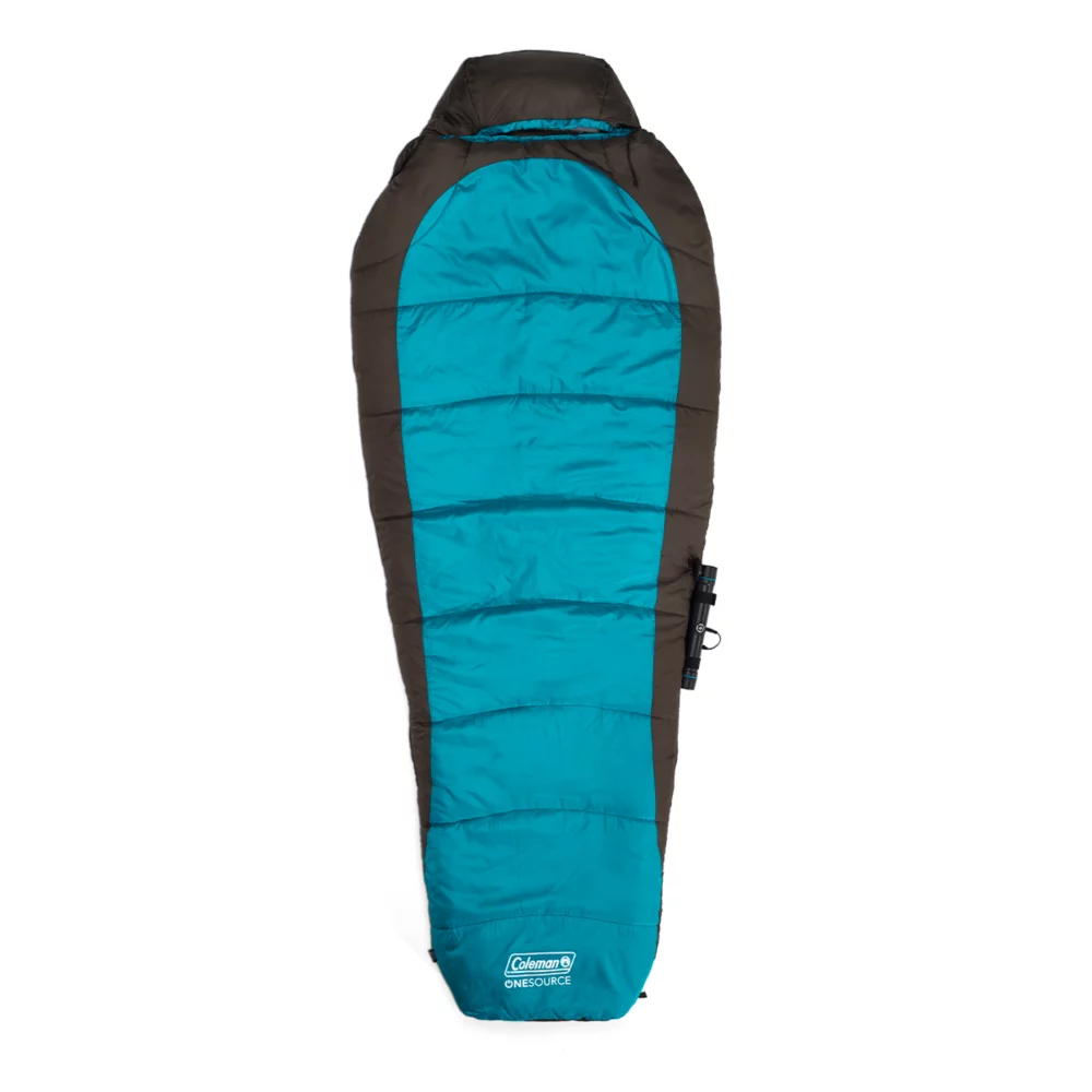 Coleman OneSource⢠Heated Sleeping Bag With Rechargeable Battery