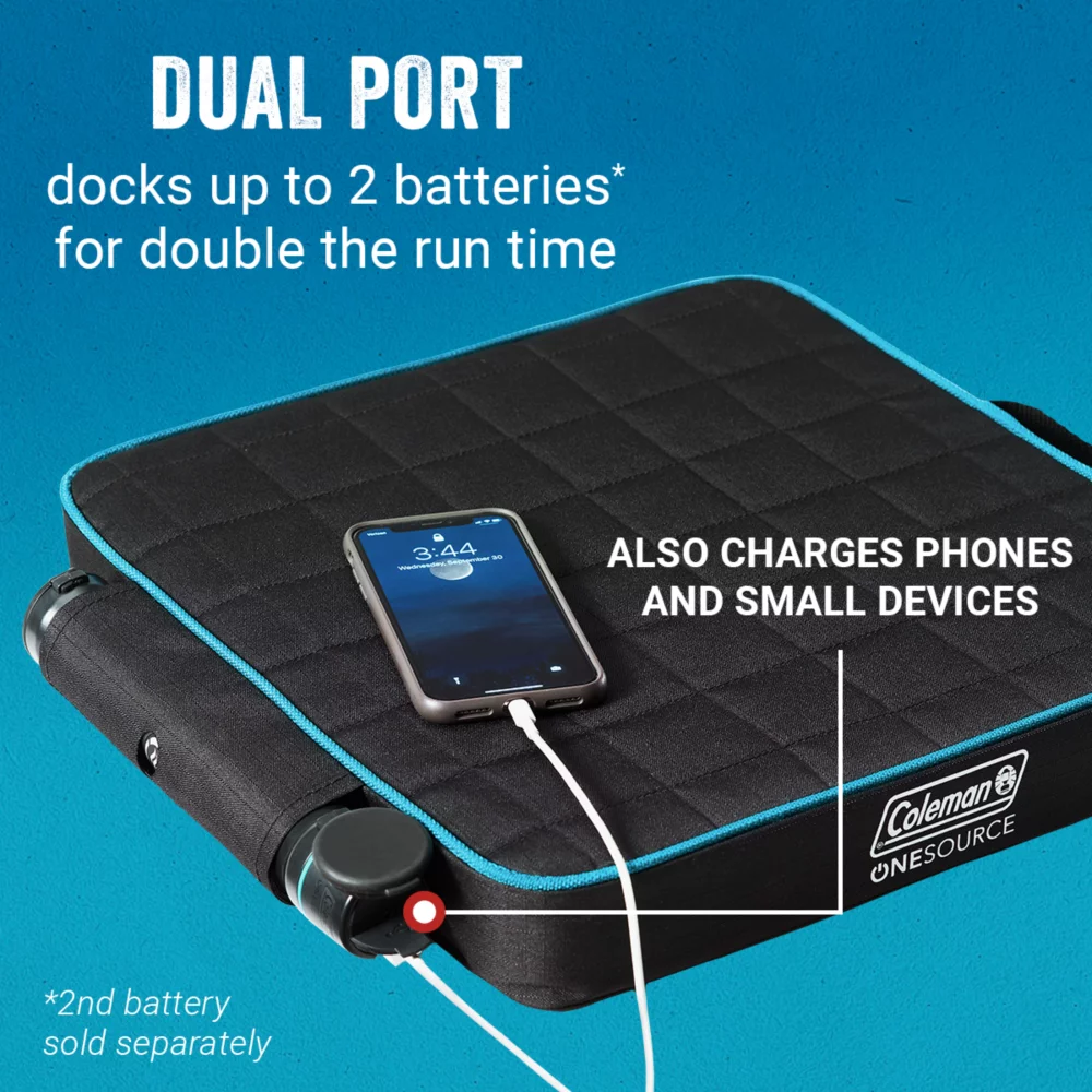 Coleman OneSourceâ„¢ Heated Chair Pad & Rechargeable Battery - Image 4
