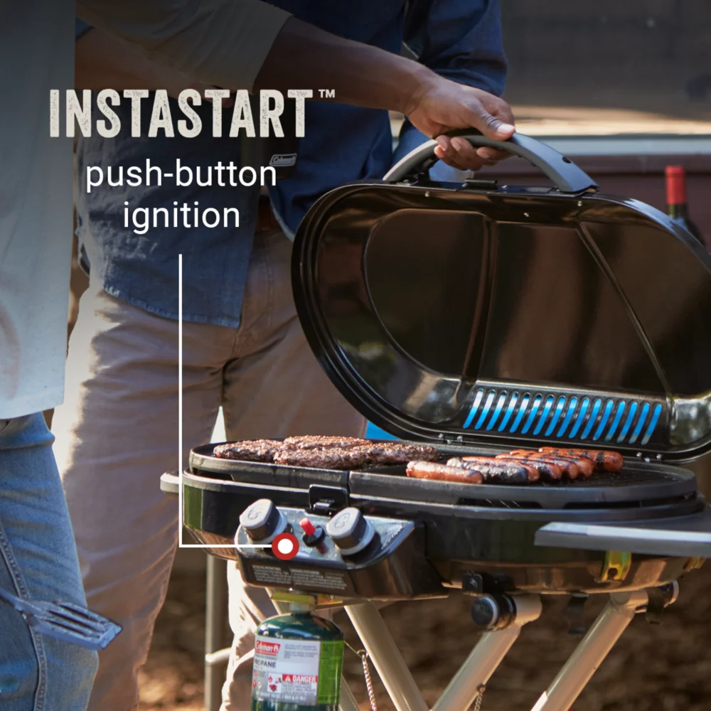 Coleman RoadTrip® X-Cursion 2 Burner Propane Gas Portable Grill - Image 7