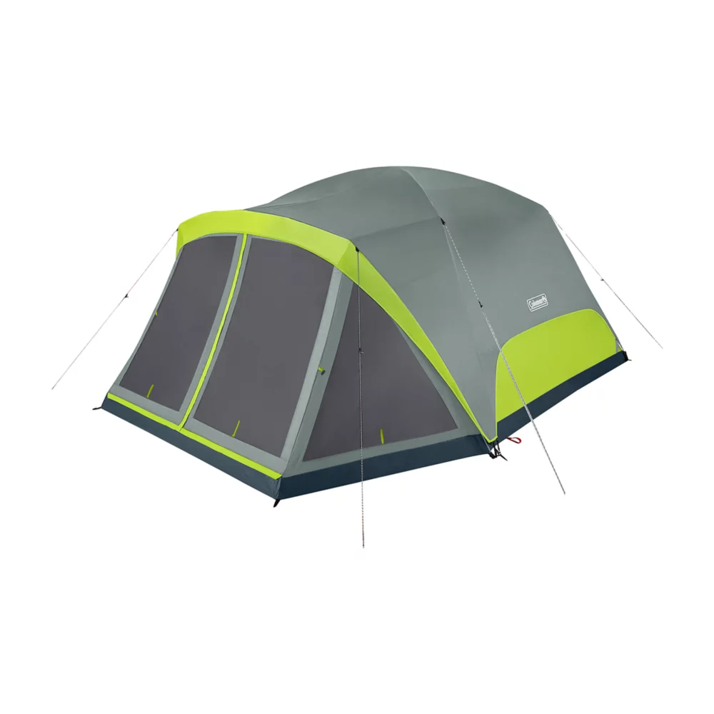 Coleman Skydomeâ„¢ 8-Person Camping Tent With Screen Room, Rock Grey