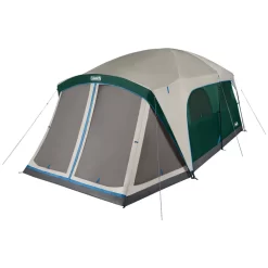 Coleman Skylodge™ 12-Person Camping Tent With Screen Room, Evergreen