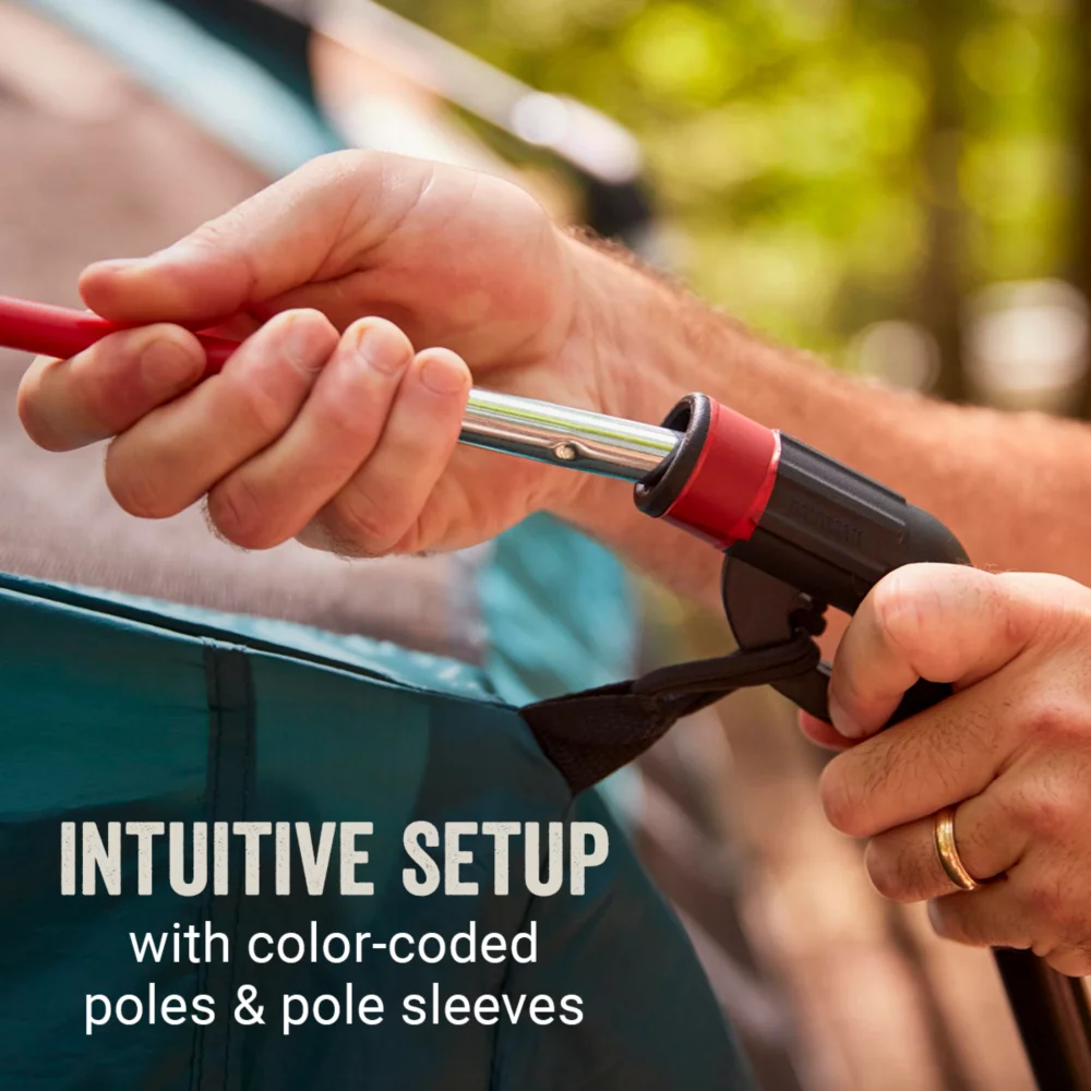 Coleman Skylodge™ 12-Person Camping Tent With Screen Room, Evergreen - Image 2