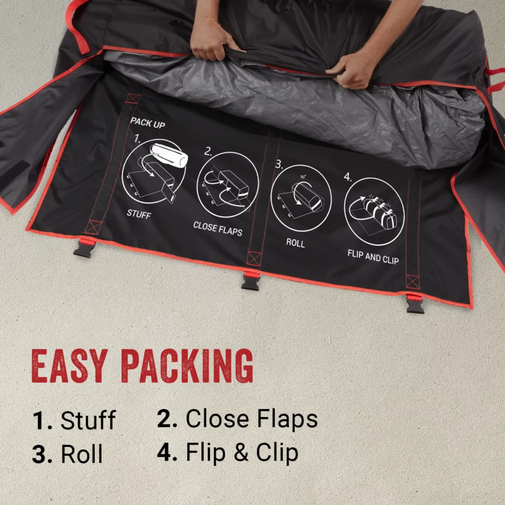 Coleman Skylodge™ 6-Person Instant Camping Tent, Blackberry - Image 6