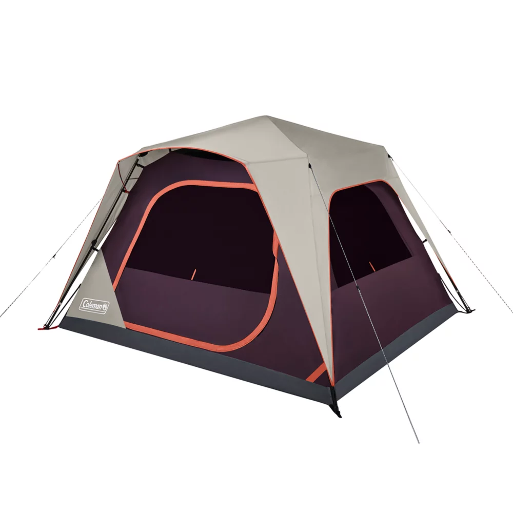 Coleman Skylodge™ 6-Person Instant Camping Tent, Blackberry