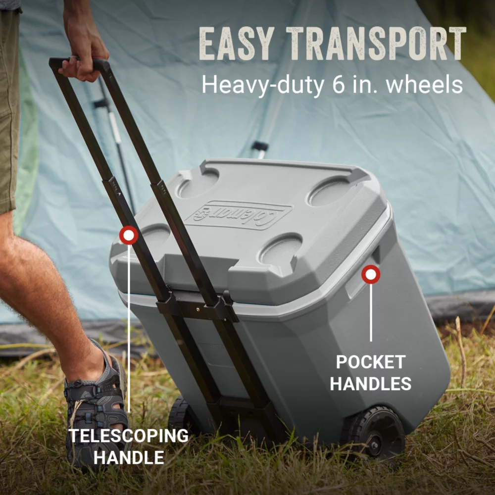 Coleman 316 Series™ 65-Quart Wheeled Cooler - Image 3