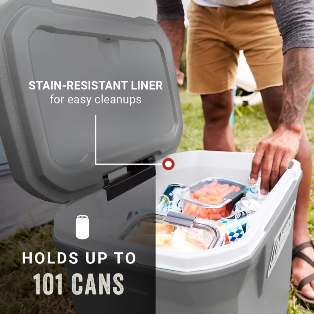 Coleman 316 Series™ 65-Quart Wheeled Cooler - Image 4