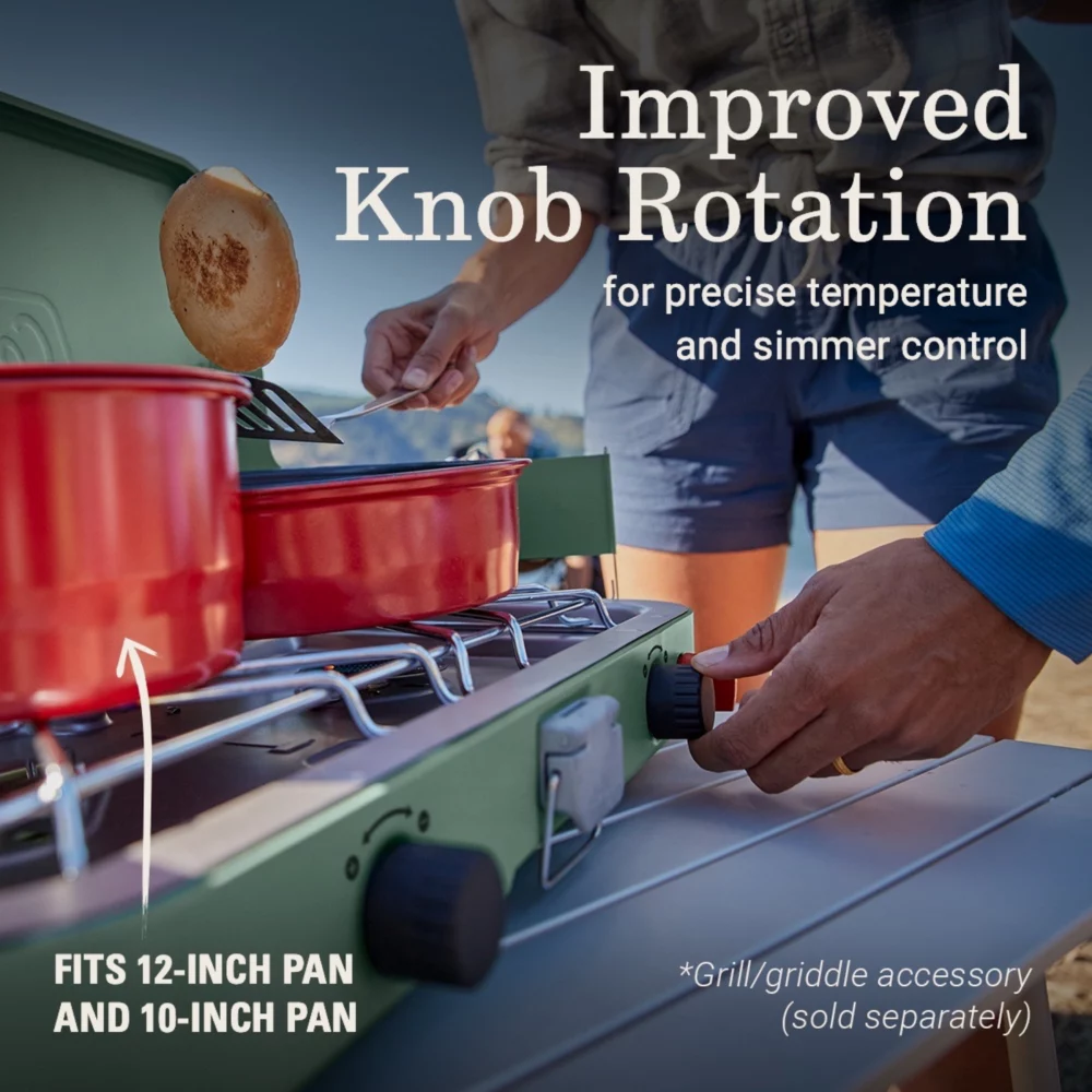 Coleman Cascade™ 222 2-Burner Camping Stove - Image 4