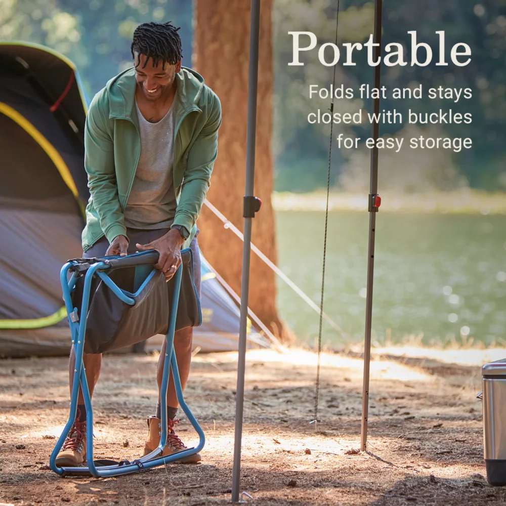 Coleman Cross Rocker Outdoor Rocking Chair - Image 4