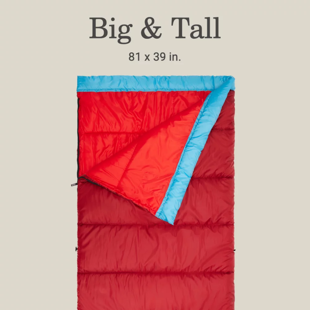 Coleman Flatlands™ 45°F Big & Tall Sleeping Bag - Image 2