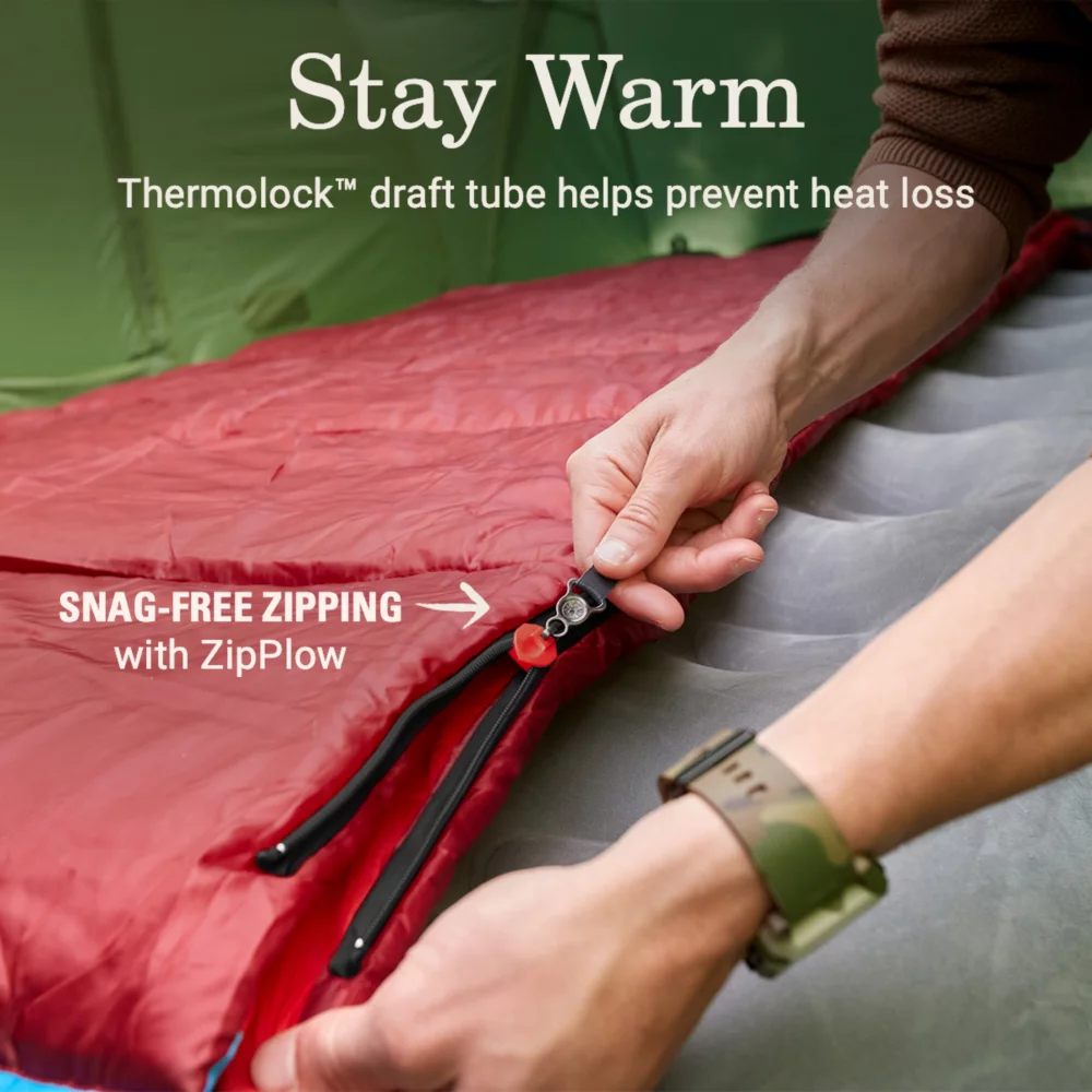 Coleman Flatlands™ 45°F Big & Tall Sleeping Bag - Image 4