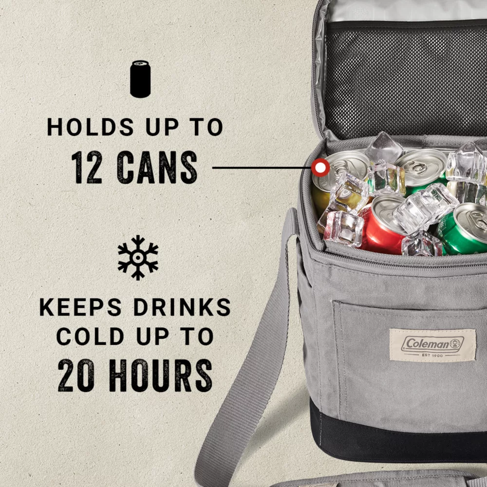Coleman Backroads™ 12-Can Soft Cooler Tote - Image 3
