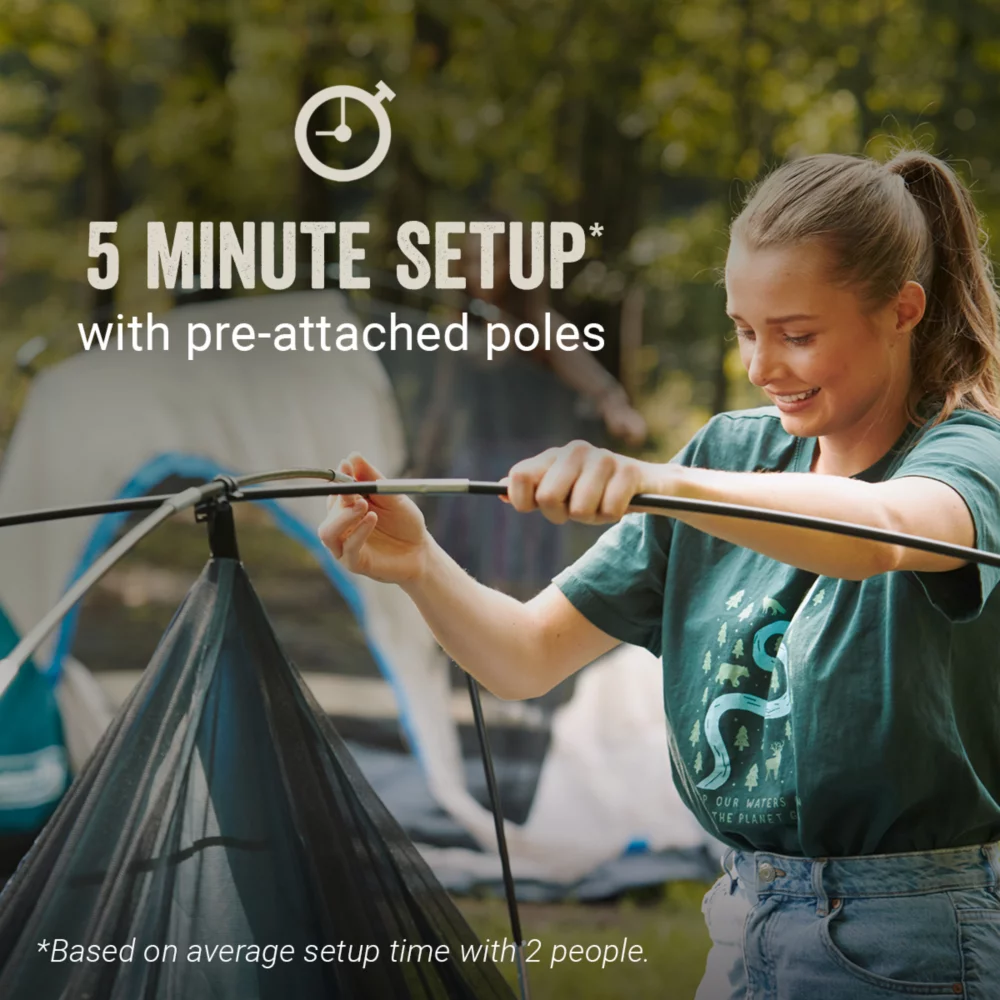 Coleman Skydome™ 8-Person Camping Tent XL, Blue Nights - Image 2