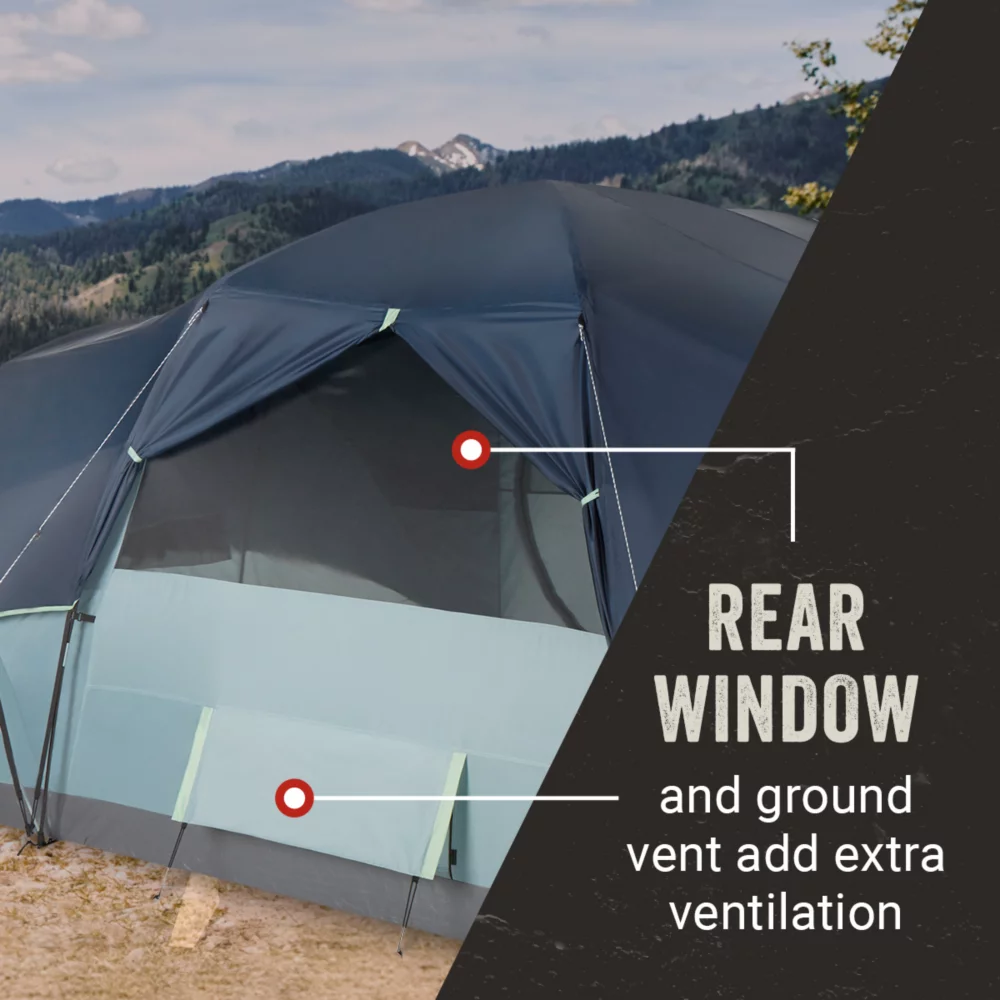 Coleman Skydome™ 8-Person Camping Tent XL, Blue Nights - Image 5
