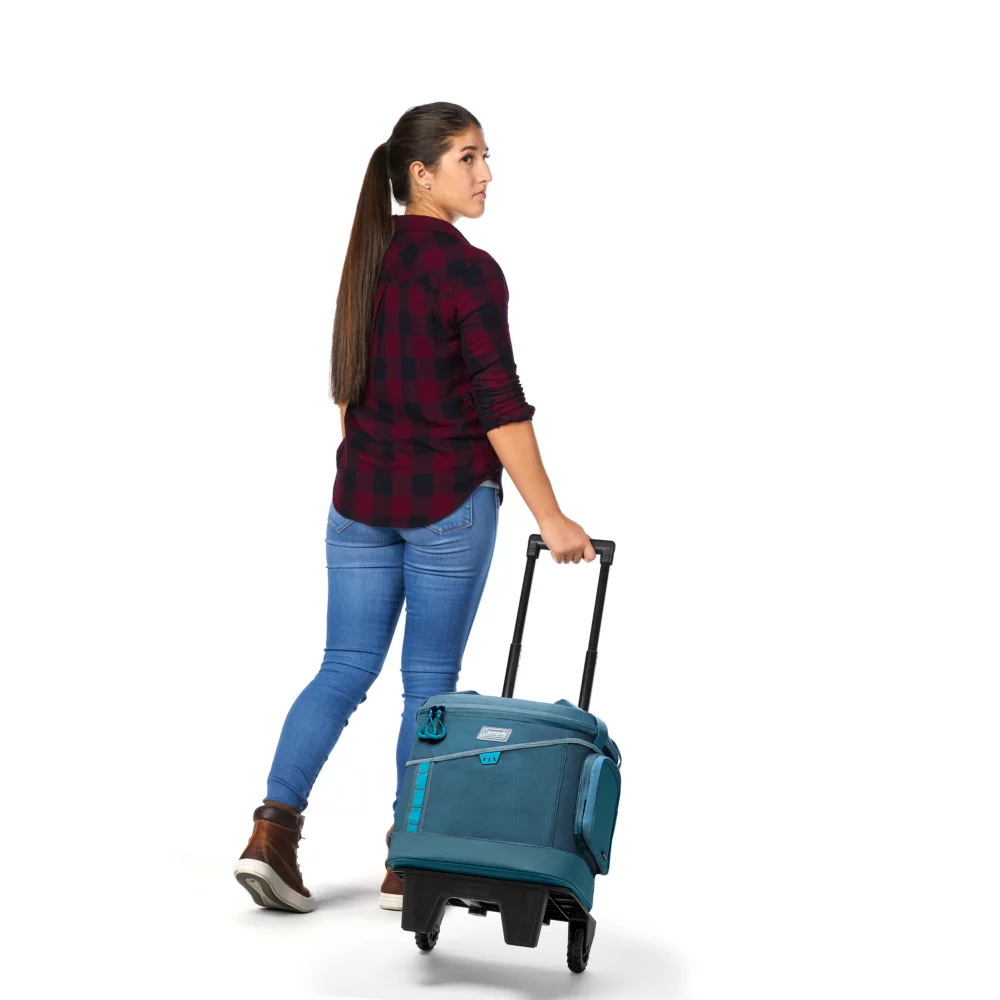 Coleman SPORTFLEX™ 42-Can Soft Cooler With Wheels, Ocean - Image 4