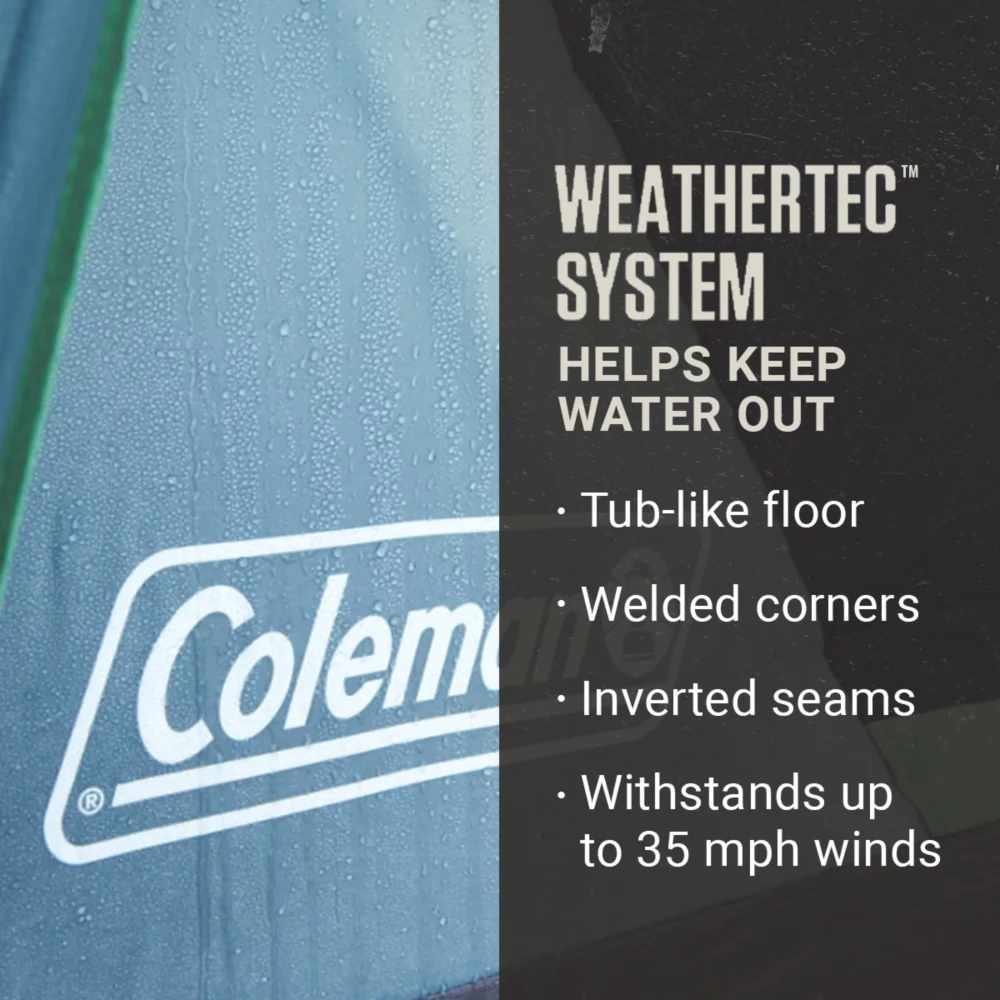 Coleman Sunlodge™ 12-Person Camping Tent, Blue Nights - Image 4