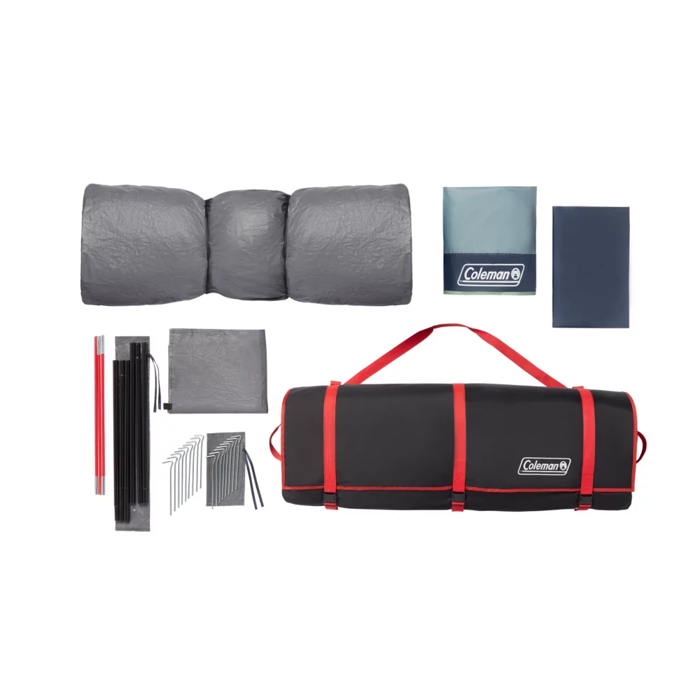 Coleman Skylodge™ 10-Person Instant Camping Tent With Screen Room, Blue Nights - Image 8